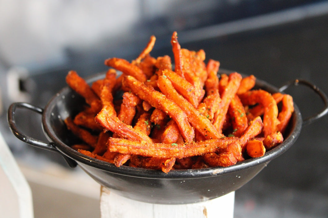 Sweet Potato Fries with side chipotle mayo